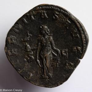 Trebonien Galle Sesterce Rome 253