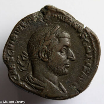 Trebonien Galle Sesterce Rome 252