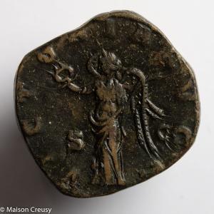 Trebonien Galle Sesterce Rome 253