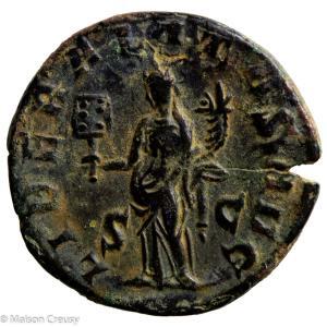 Trajan Dèce Dupondius Rome 250