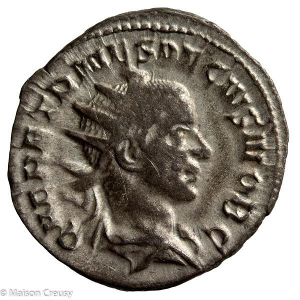 Herennius Etruscus AR Antoninianus Rome 250-251