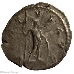 Postume antoninien frappé à Treves en 262