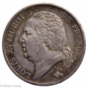 LouixXVIII-franc1822A