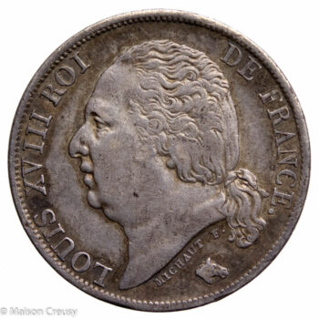LouixXVIII-franc1822A