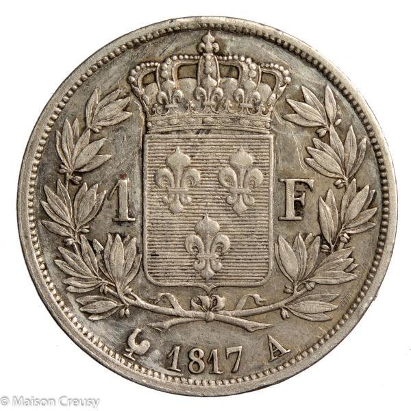 LouisXVIII-franc1817A