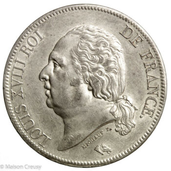 LouisXVIII-5francs1823A