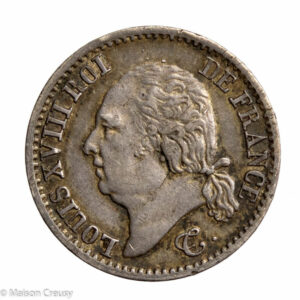 LouisXVIII-quartfranc1823A
