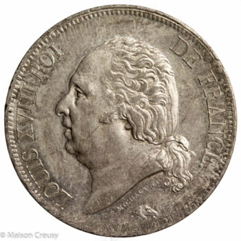 LouisXVIII-5francs1824D
