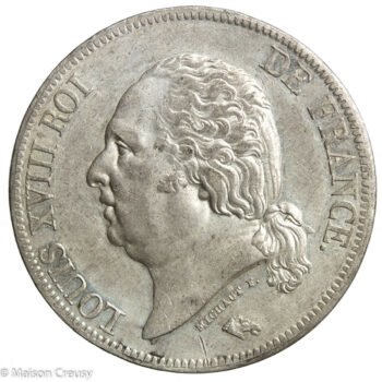 LouisXVIII-5francs1824W