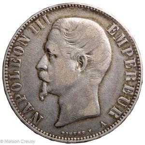 NapIII-5francs1855A