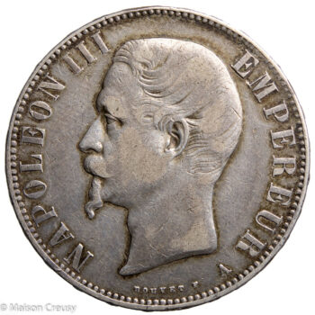 NapIII-5francs1855A