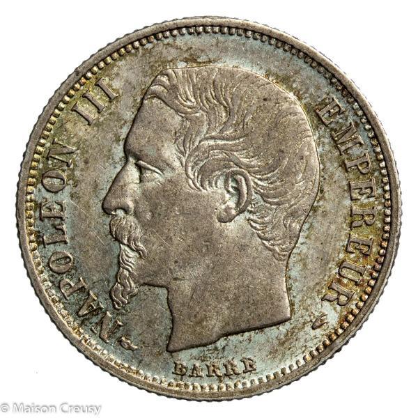 NapIII-50cents1854A