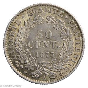 50 centimes 1873 Paris