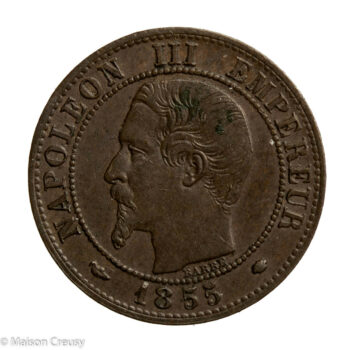 Napoleon III 1 centime 1855 Marseille