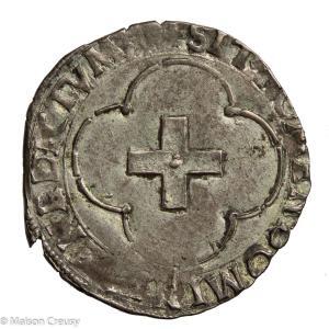 Francois I douzain à la croisette frappé à Bourges