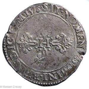 Henri III Franc 1576 Rennes