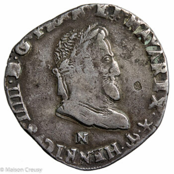 HenriIV-DemiFranc1601N