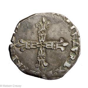 Henri IV huitième d’écu de Béarn 1605 Pau