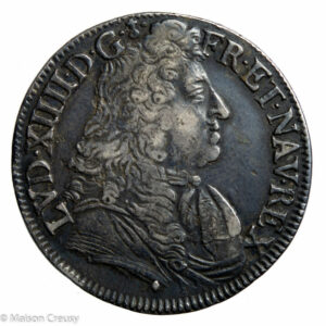 LouisXIV-DemiEcuCravatte1684&