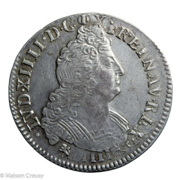 LouisXIV-DemiECu1705Rennes