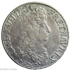 LouisXIV-Ecu1691B