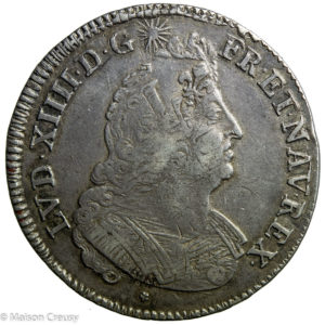 LouisXIV-Ecu1693M