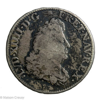 LouisXIV-QuartEcuCarambole1686LL