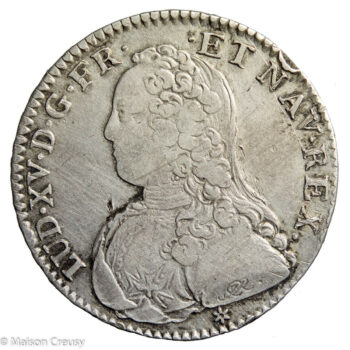 LouisXV-demiEcu1729C