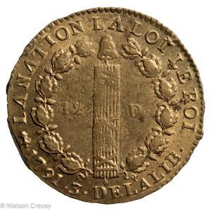 Constitution 12 deniers 1791 paris