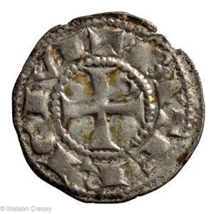 Languedoc Vicomté de Béziers Roger II Trencavel AR denier