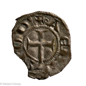 Languedoc évéché de Viviers Aldebert de Peyre AR obol