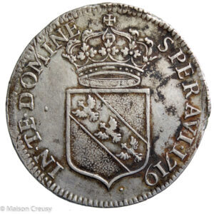Lorraine Léopold I double teston 1719 Nancy