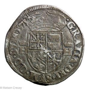 Navarre Henri III teston 1575