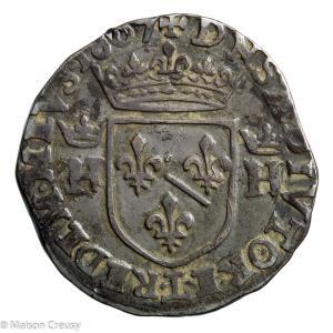 Dombes Henri II de Montpensier AR Teston 1607
