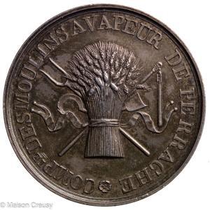 Jeton Compagnie des moulins à vapeur Perrache