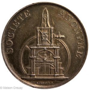 Lyon Jeton compagnie des moulins à vapeur de Perrache