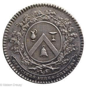 Louis XV AR jeton officiers crieurs