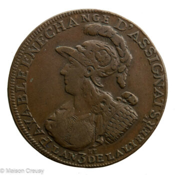 2 sols 6 deniers de Montagny 1791