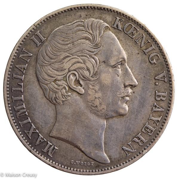 Etr-AllemagneBaviere2Gulden1856-3306-1