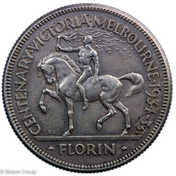 Australie Georges V florin 1934