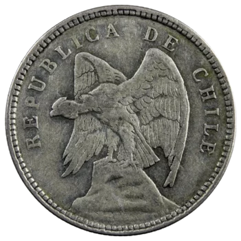 Chili 40 centavos 1907