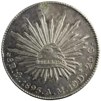 Mexique 8 reales 1895 AM