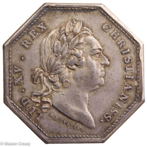 Louis XV AR Jeton 1773 invalides de la marine