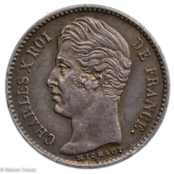 CharlesX Quart Franc 1826 A