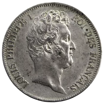 Louis Philippe 5 francs 1831 Rouen