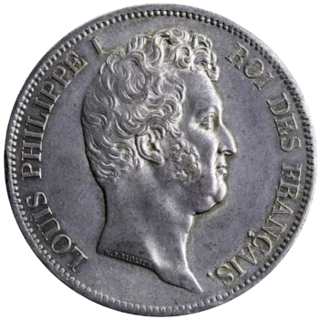 Louis Philippe 5 francs 1831 Lille