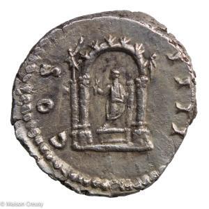 Antonin le Pieux denier revers COS IIII