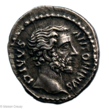 Divus Antonin le Pieux denier Rome 161