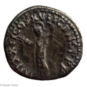 Domitien denier TR P XV IMP XXII COS XVII