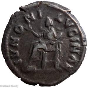 Lucilla AR Denarius IVNONI LUCINAE